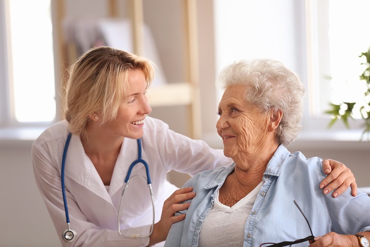 Doctor Preparing Patient for Peritoneal Dialysis (PD)