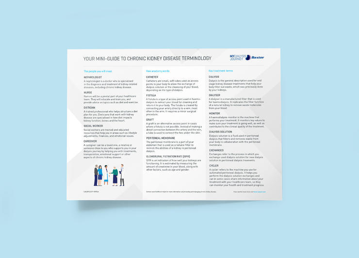 Chronic Kidney Disease Terminology Pamphlet